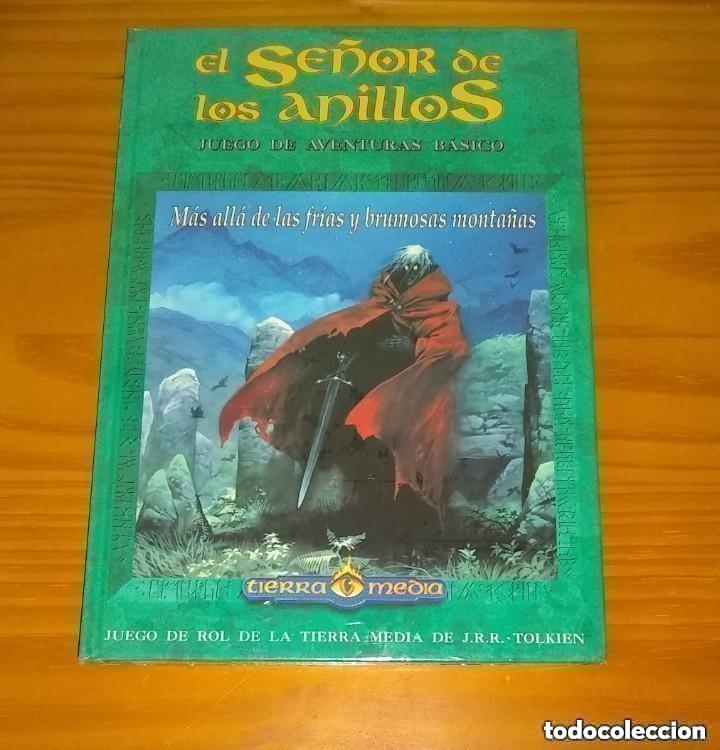 Juegos Antiguos: M&Aacute;S ALL&Aacute; DE LAS FR&Iacute;AS Y BRUMOSAS MONTA&Ntilde;AS SUPLEMENTO EL SE&Ntilde;OR DE LOS ANILLOS JUEGO DE ROL PRECINTADO