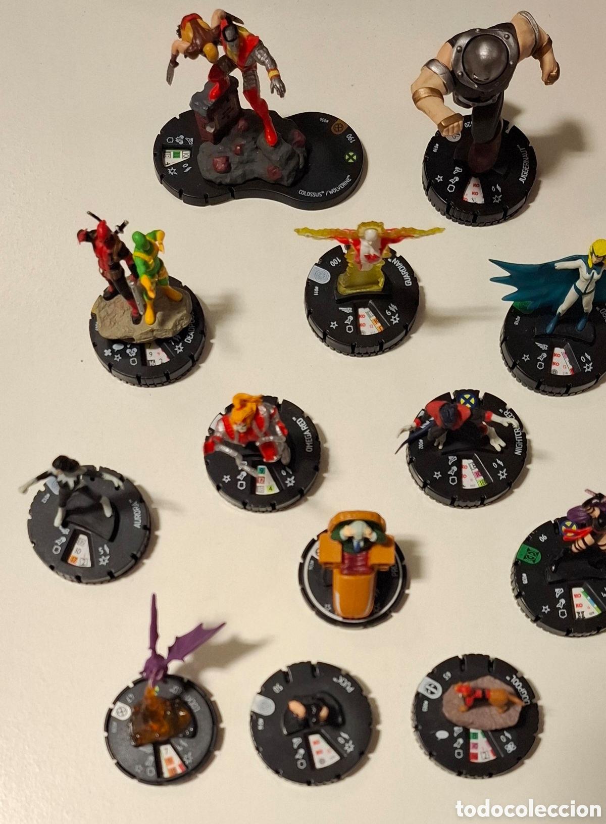 Juegos antiguos: Heroclix lote figuras Marvel - Foto 3