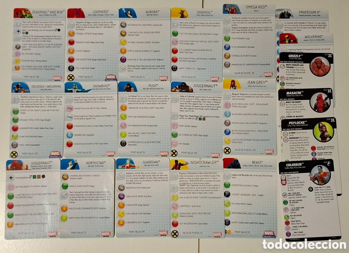 Juegos antiguos: Heroclix lote figuras Marvel - Foto 7