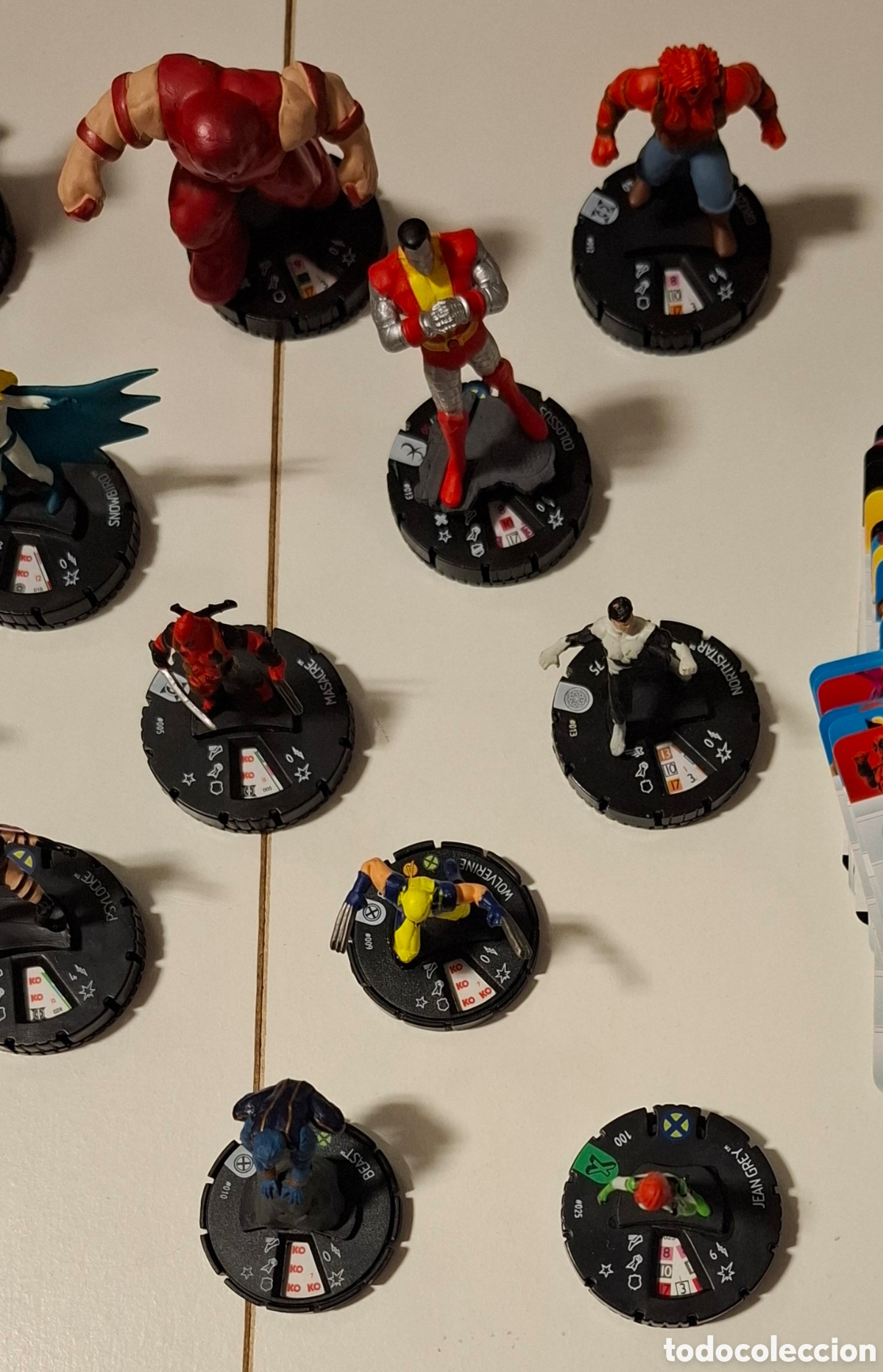 Juegos Antiguos: Heroclix lote figuras Marvel