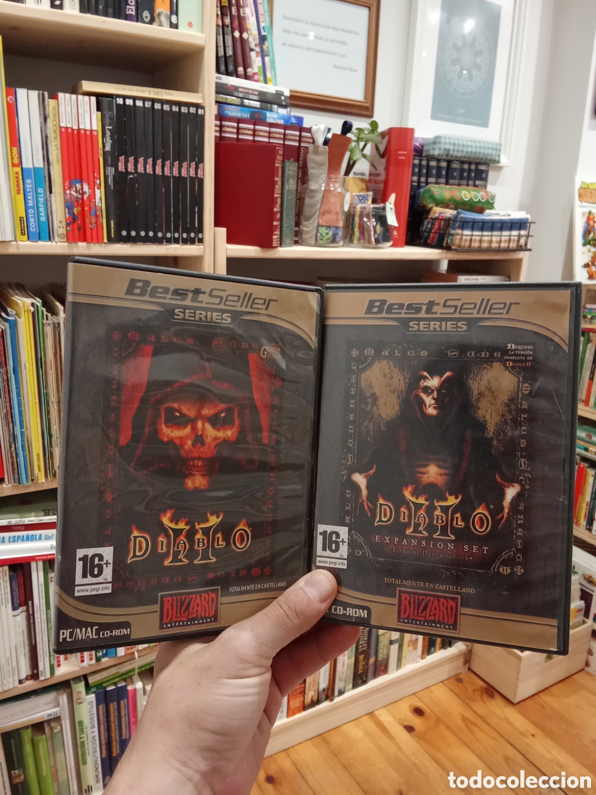 Juegos Antiguos: Diablo II - PC CD-Rom + Expansi&oacute;n en Castellano - Blizzard Entertaiment