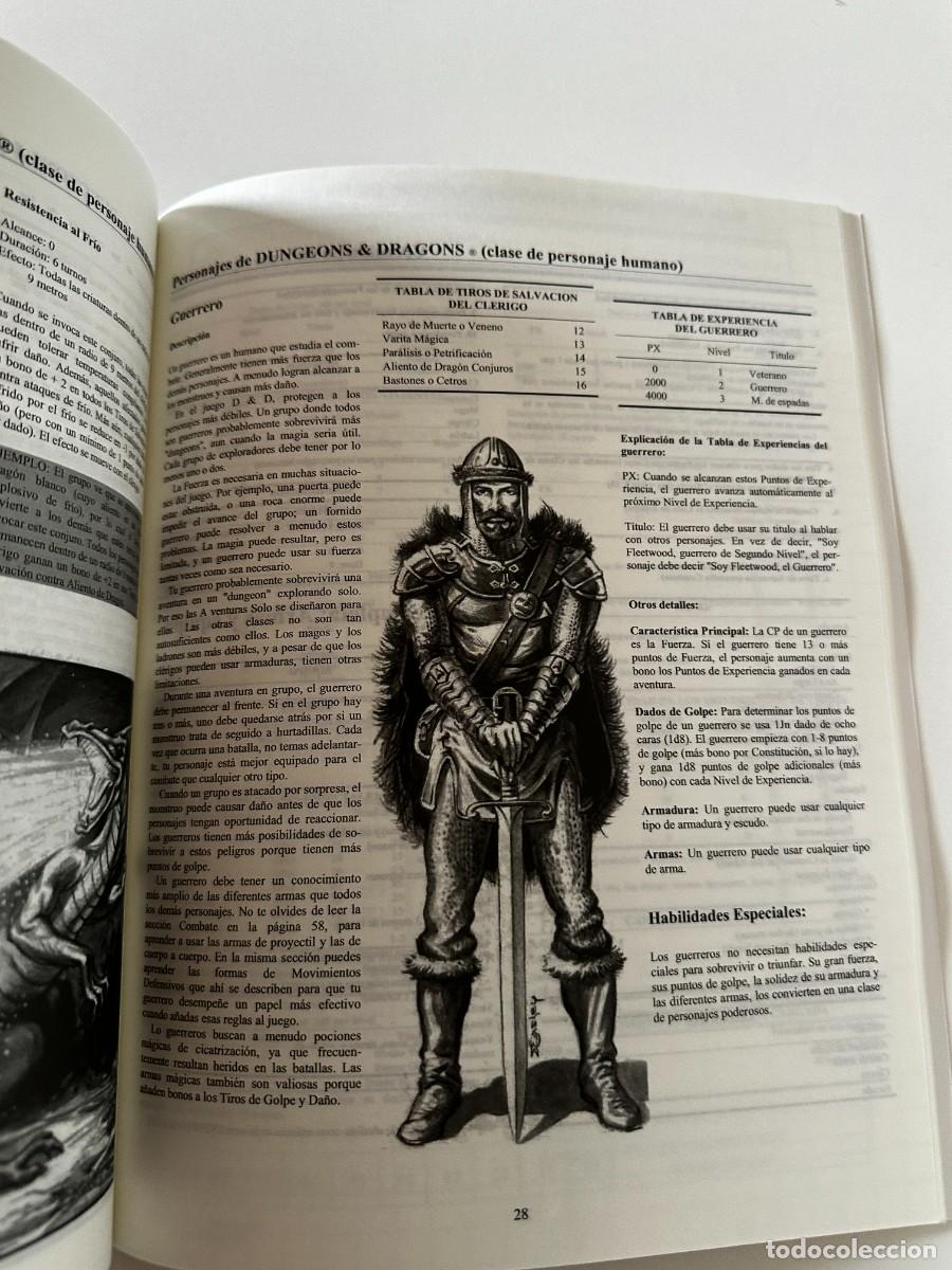 Juegos antiguos: D&D Fanmade juego de rol - Foto 4