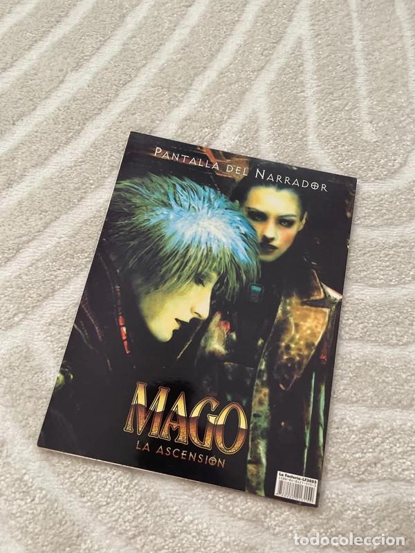 Juegos Antiguos: Lote Rol para Mago: La ascensi&oacute;n (5 suplementos + pantalla narrador)