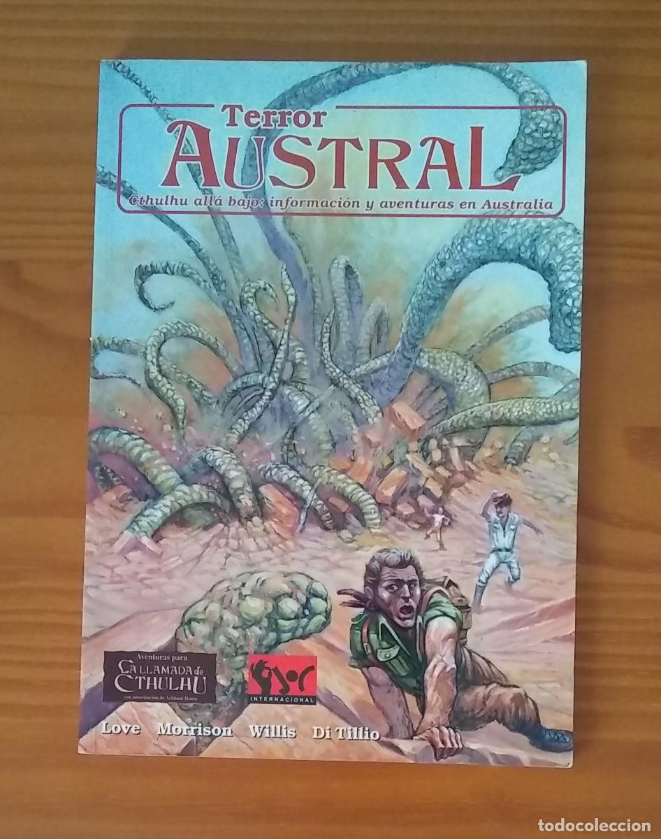 Juegos Antiguos: TERROR AUSTRAL SUPLEMENTO LA LLAMADA DE CTHULHU JUEGO DE ROL JOC INTERNACIONAL