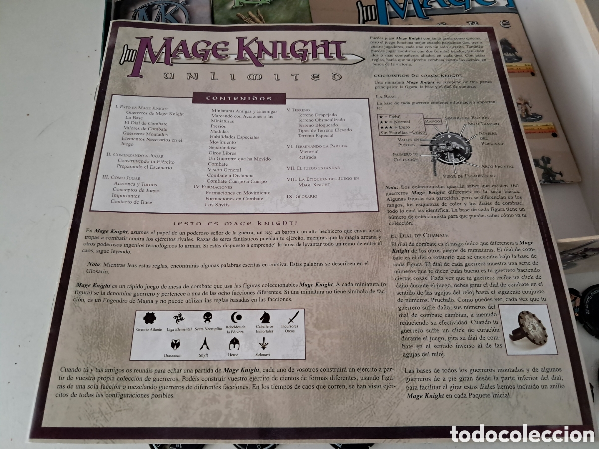Juegos antiguos: JUEGO DE MINIATURAS, MAGE KNIGHT - Foto 5