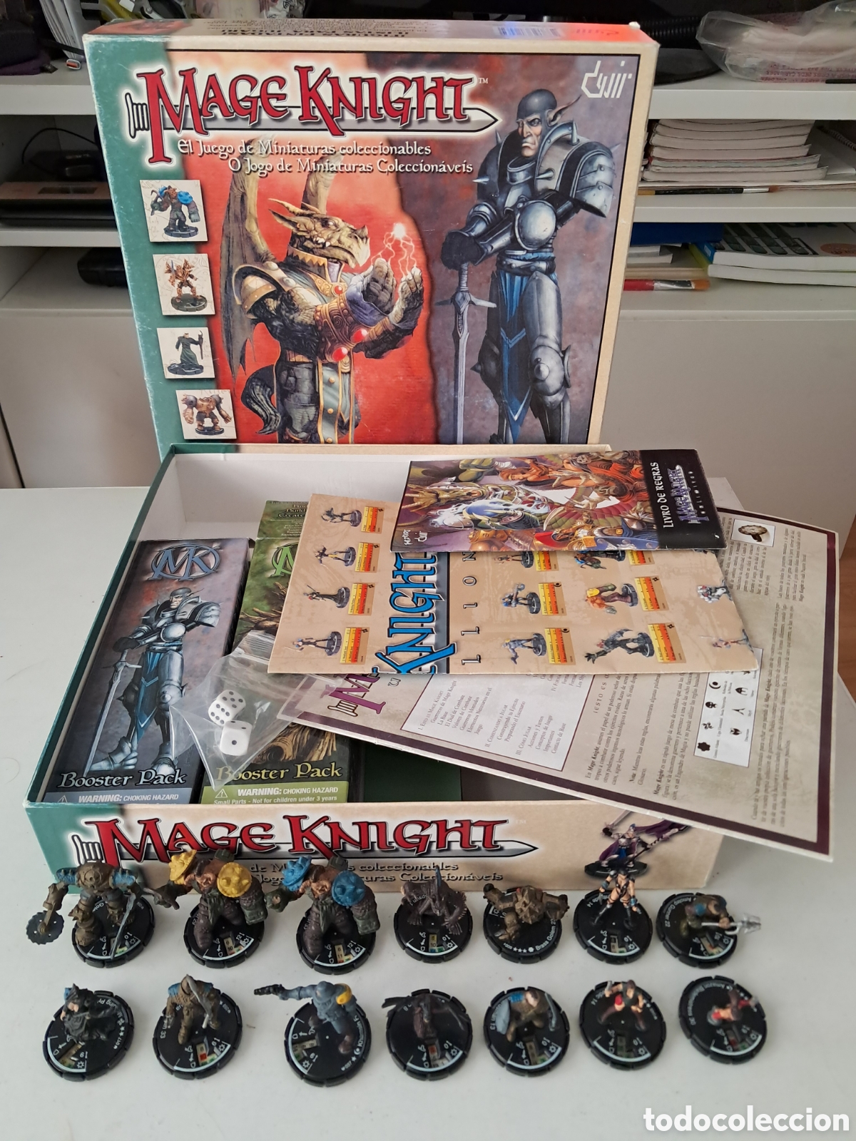 Juegos antiguos: JUEGO DE MINIATURAS, MAGE KNIGHT - Foto 1