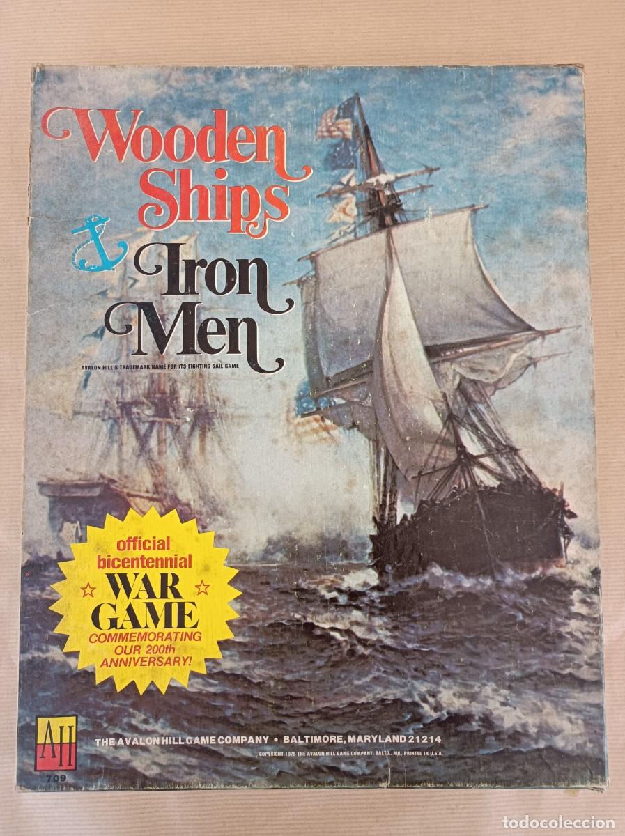 Juegos Antiguos: JUEGO DE ESTRATEGIA AVALON HILL WOODEN SHIPS IRON MEN