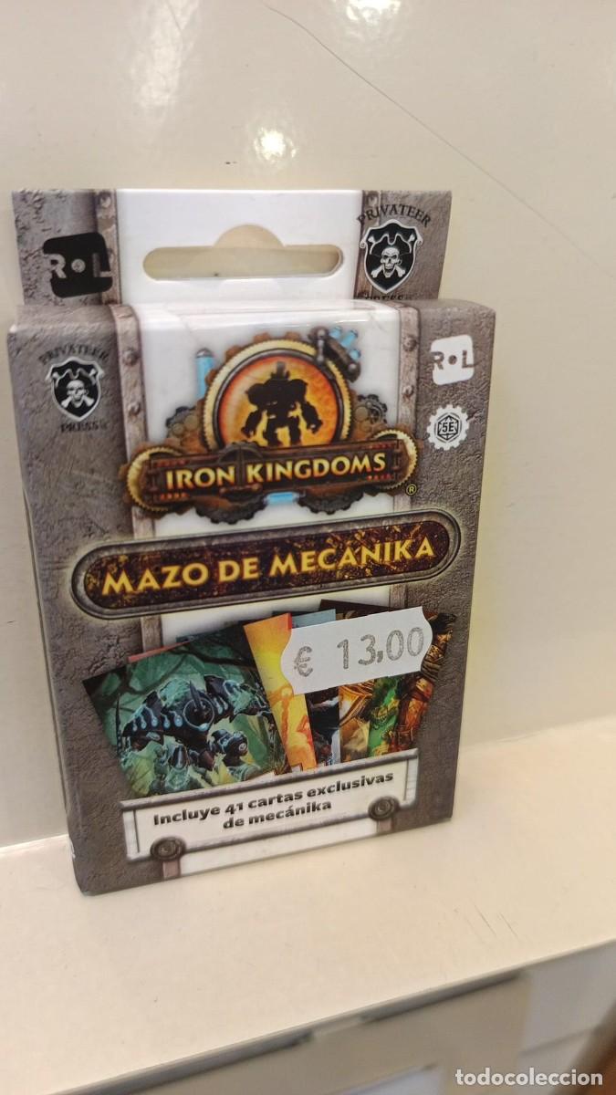 Juegos Antiguos: IRON KINGDOMS MAZO DE MECANIKA - NOSOLOROL OFERTA