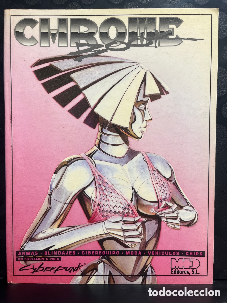 Juegos Antiguos: CROME BOOK VOL.1 CYBERPUNK 2000 M+D EDITORES CROMEBOOK ( 1995 )