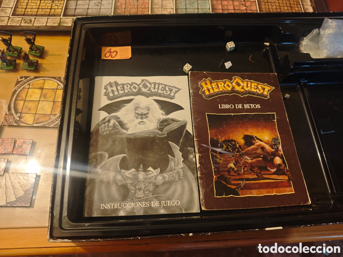 Juegos antiguos: Antiguo Juego HeroQuest.. (Incompleto). - Foto 3