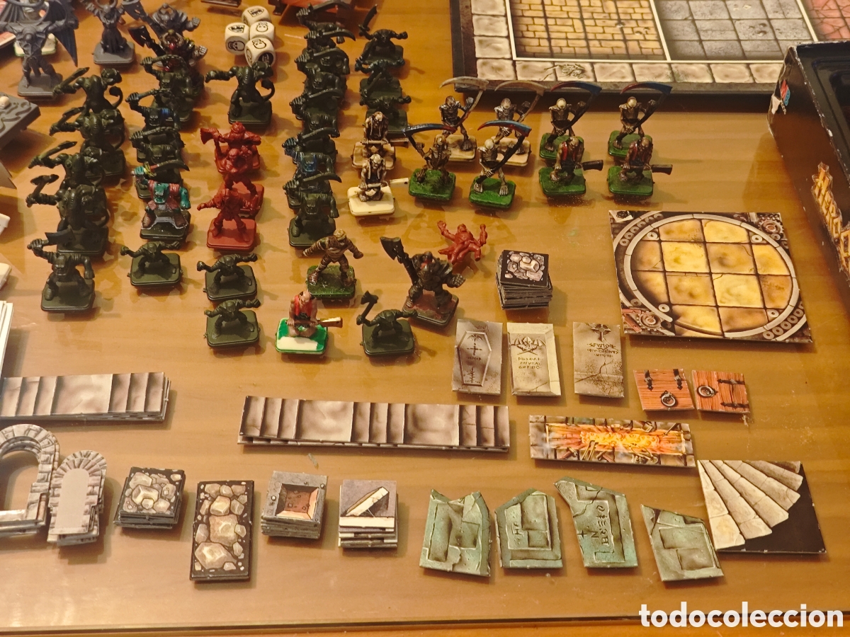 Juegos antiguos: Antiguo Juego HeroQuest.. (Incompleto). - Foto 4
