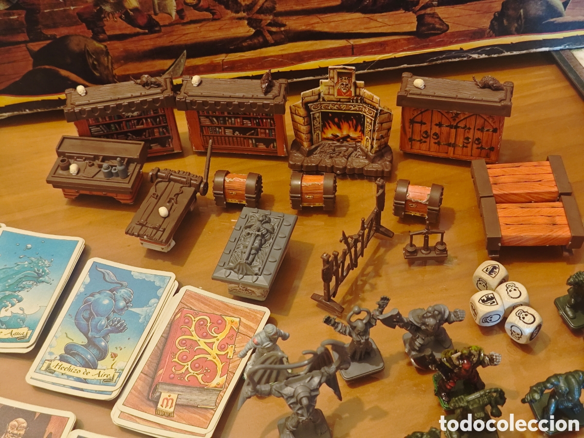 Juegos antiguos: Antiguo Juego HeroQuest.. (Incompleto). - Foto 9