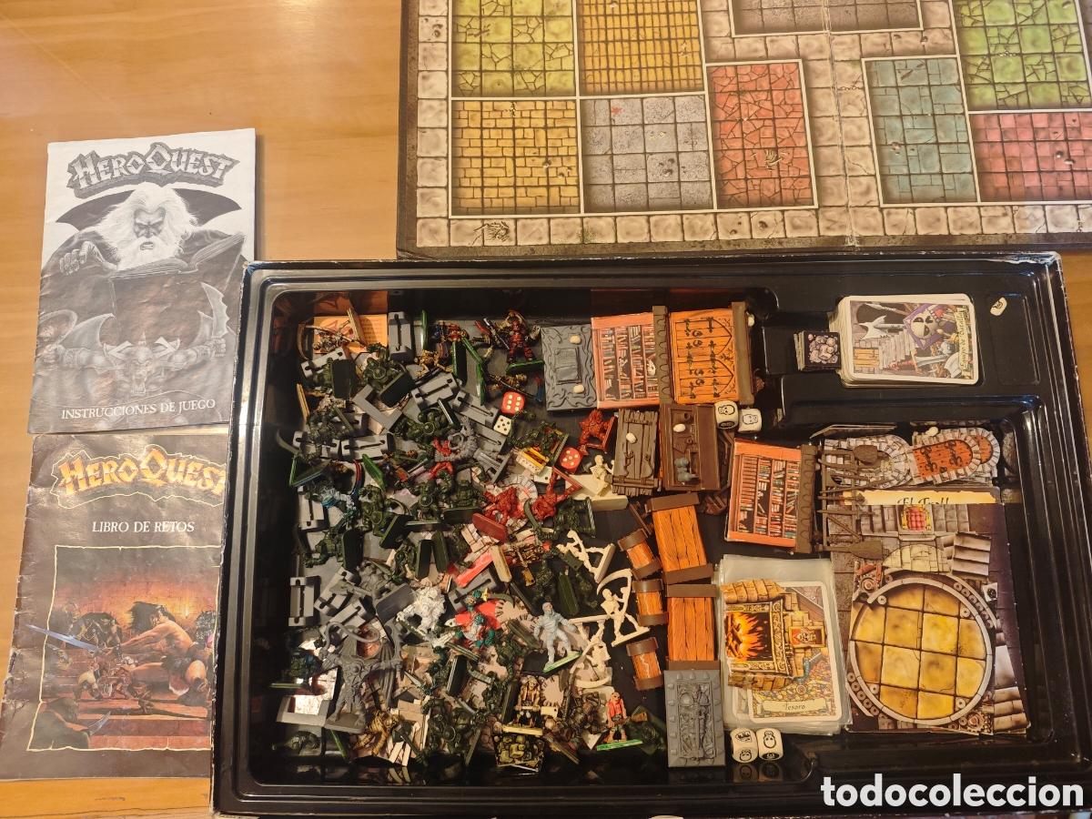 Juegos antiguos: Antiguo Juego HeroQuest.. (Incompleto). - Foto 11