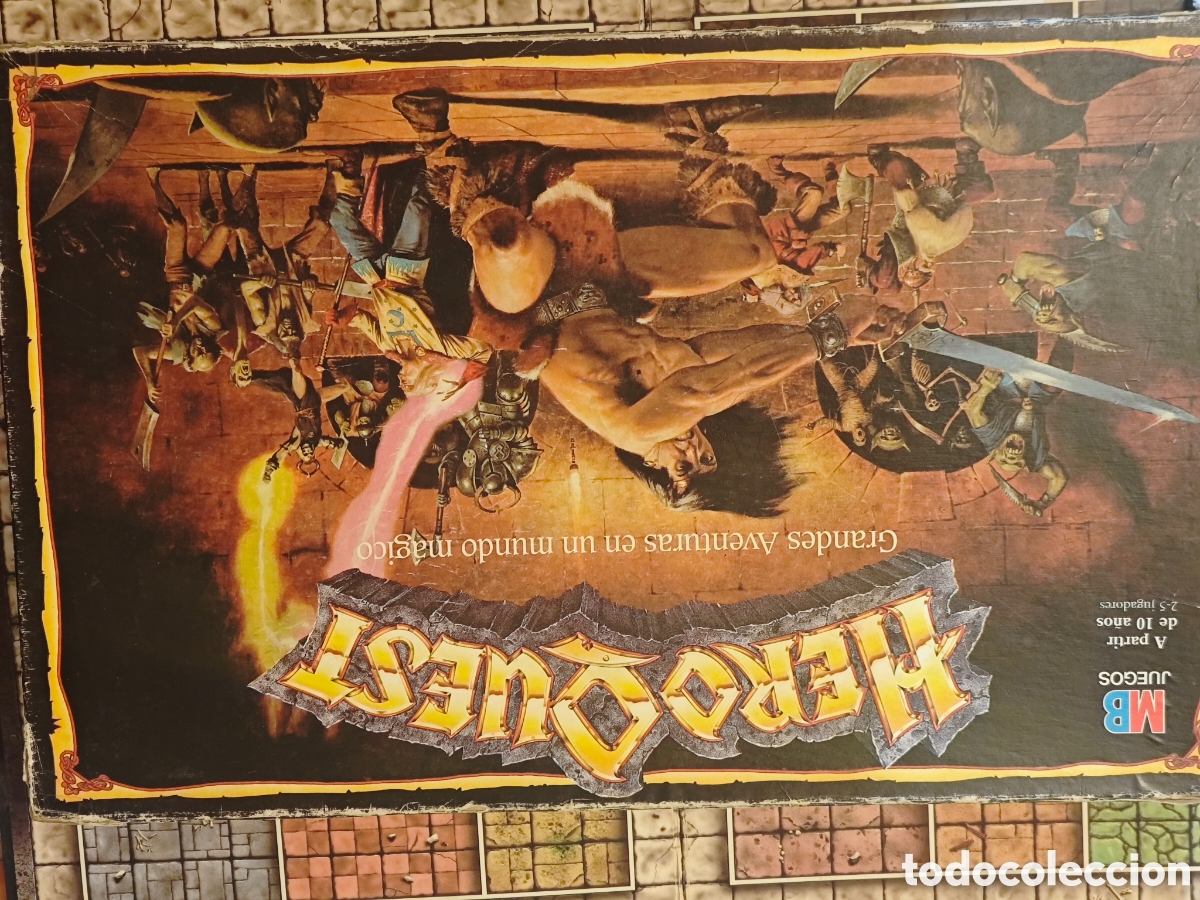 Juegos Antiguos: Antiguo Juego HeroQuest.. (Incompleto).
