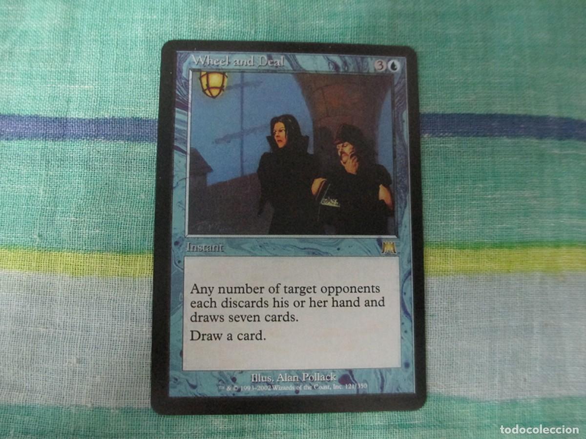 Juegos Antiguos: Carta de coleccion Magic The Garthering