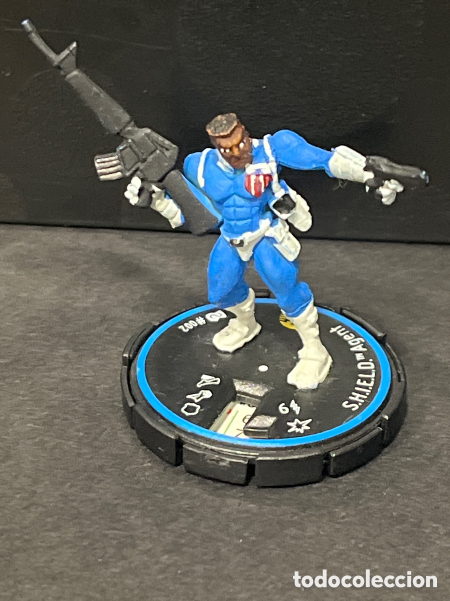 Juegos Antiguos: S.H.I.E.L.D. AGENT 12 #002 EXPERIENCED MARVEL INFINITY CHALLENGE HEROCLIX WIZKIDS SHIELD ( 2002 )