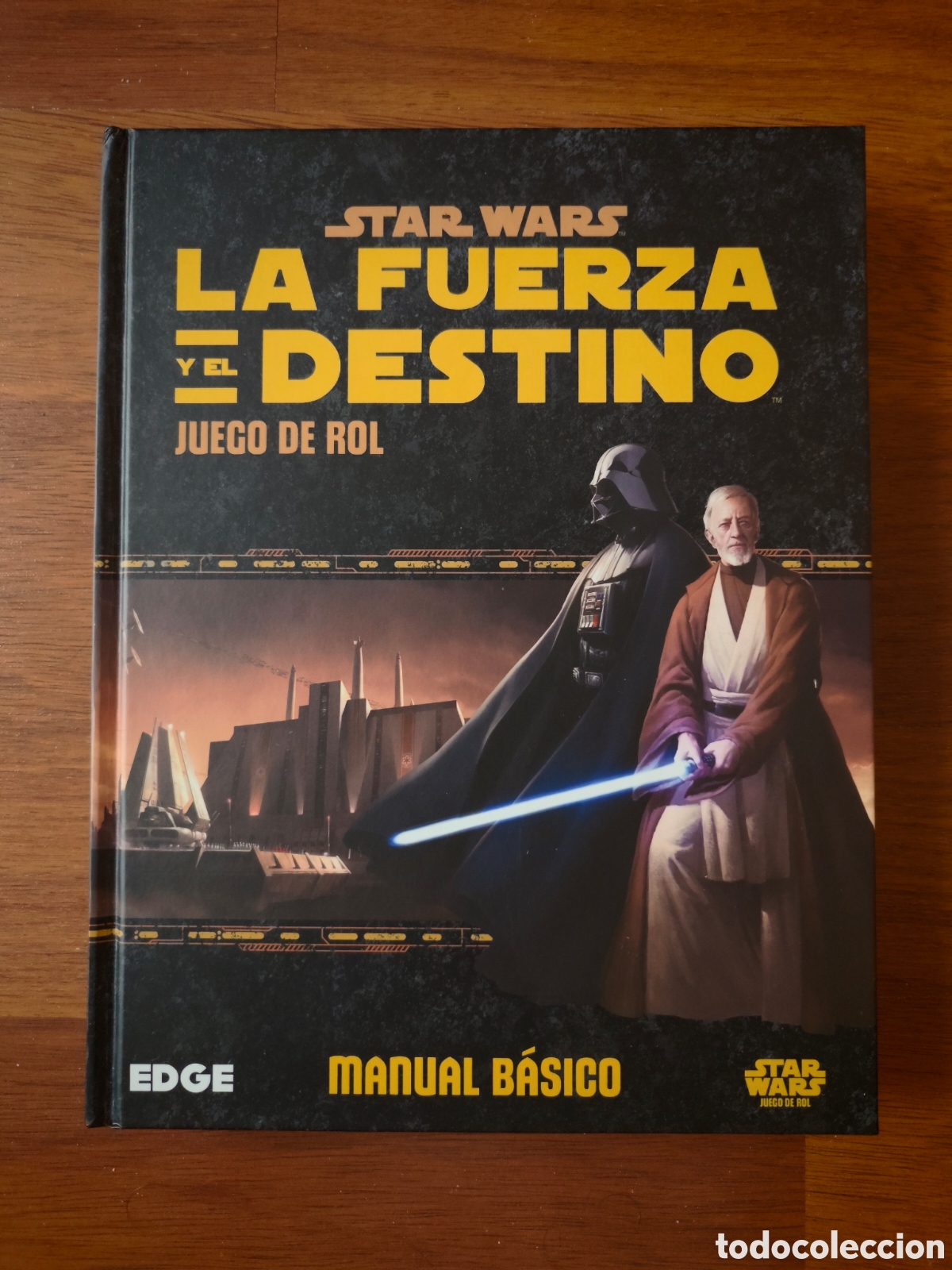 Juegos Antiguos: Star Wars La Fuerza y el Destino. Juego de rol. Manual b&aacute;sico.