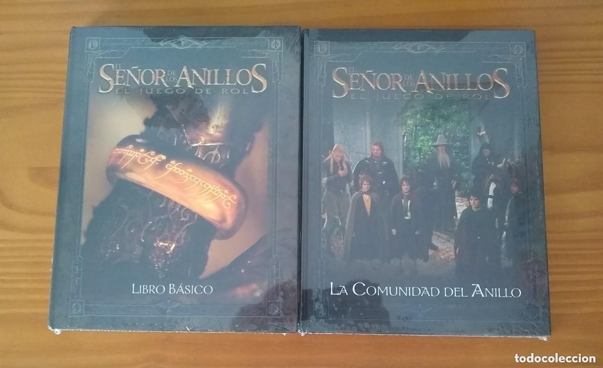 Juegos Antiguos: EL SE&Ntilde;OR DE LOS ANILLOS LIBRO B&Aacute;SICO + LA COMUNIDAD DEL ANILLO JUEGO DE ROL LA FACTOR&Iacute;A PRECINTADO