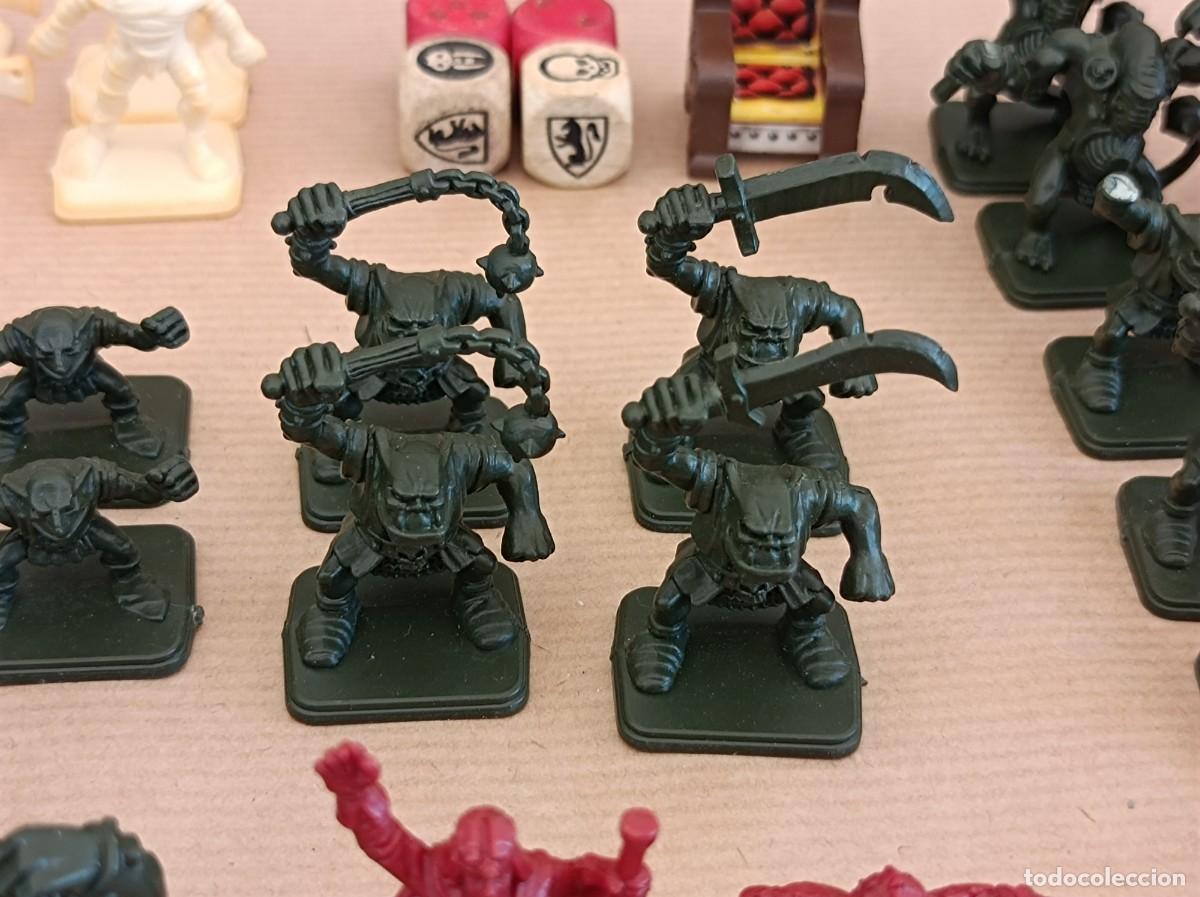 Juegos antiguos: LOTE DE FIGURAS Y ACCESORIOS HEROQUEST MB - Foto 11