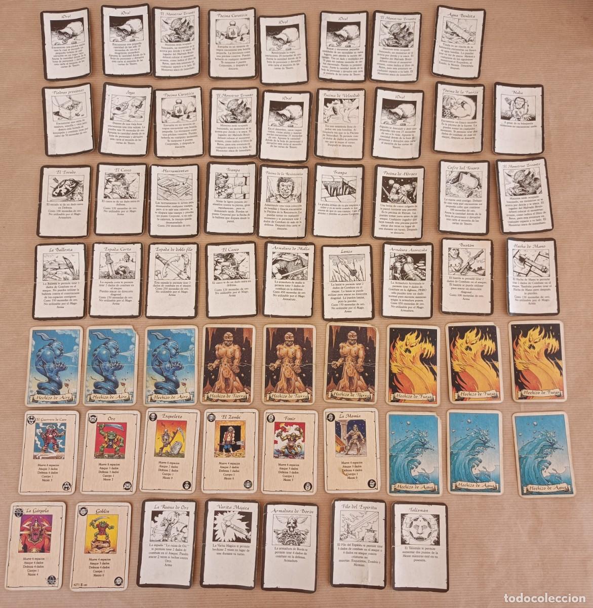 Juegos antiguos: LOTE DE FIGURAS Y ACCESORIOS HEROQUEST MB - Foto 19