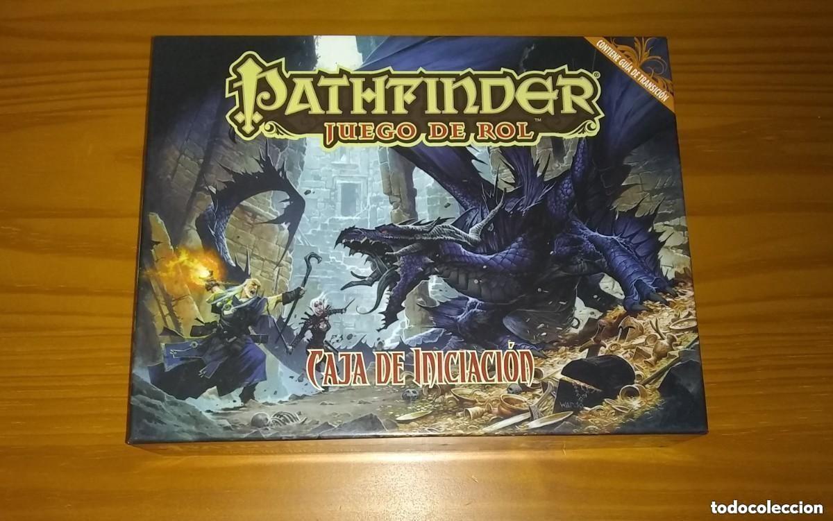 Juegos Antiguos: PATHFINDER JUEGO DE ROL CAJA DE INICIACI&Oacute;N DEVIR