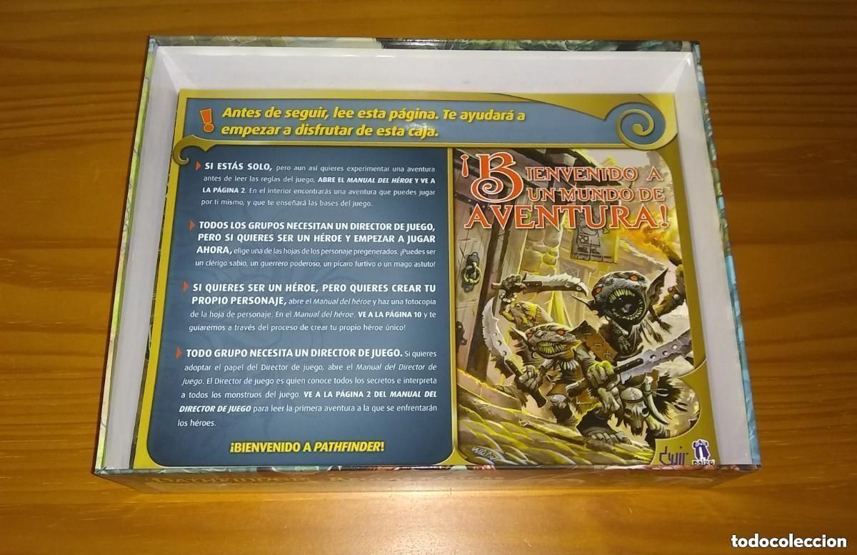 Juegos antiguos: PATHFINDER JUEGO DE ROL CAJA DE INICIACI&Oacute;N DEVIR - Foto 9