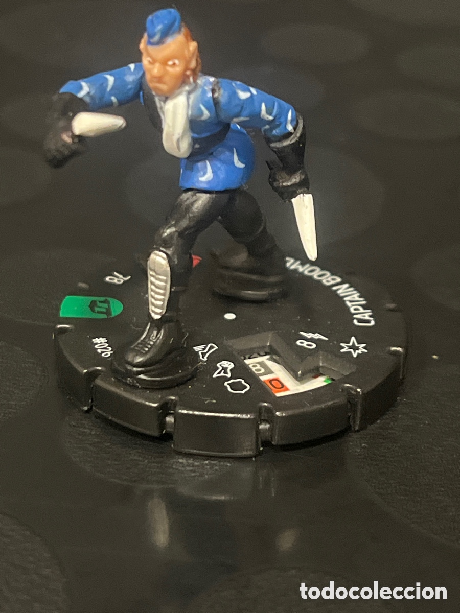 Juegos Antiguos: CAPTAIN BOOMERANG 78 #026 DC JUSTICE LEAGUE HEROCLIX WIZKIDS ( 2007 )