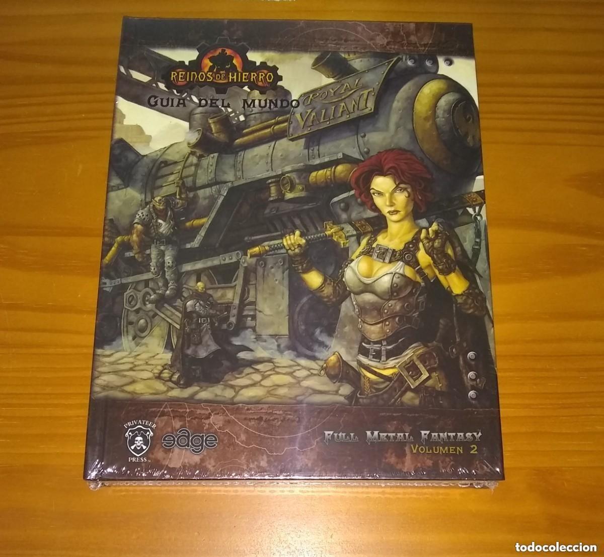 Juegos Antiguos: REINOS DE HIERRO GU&Iacute;A DEL MUNDO FULL METAL FANTASY VOLUMEN 2 JUEGO DE ROL EDGE PRECINTADO