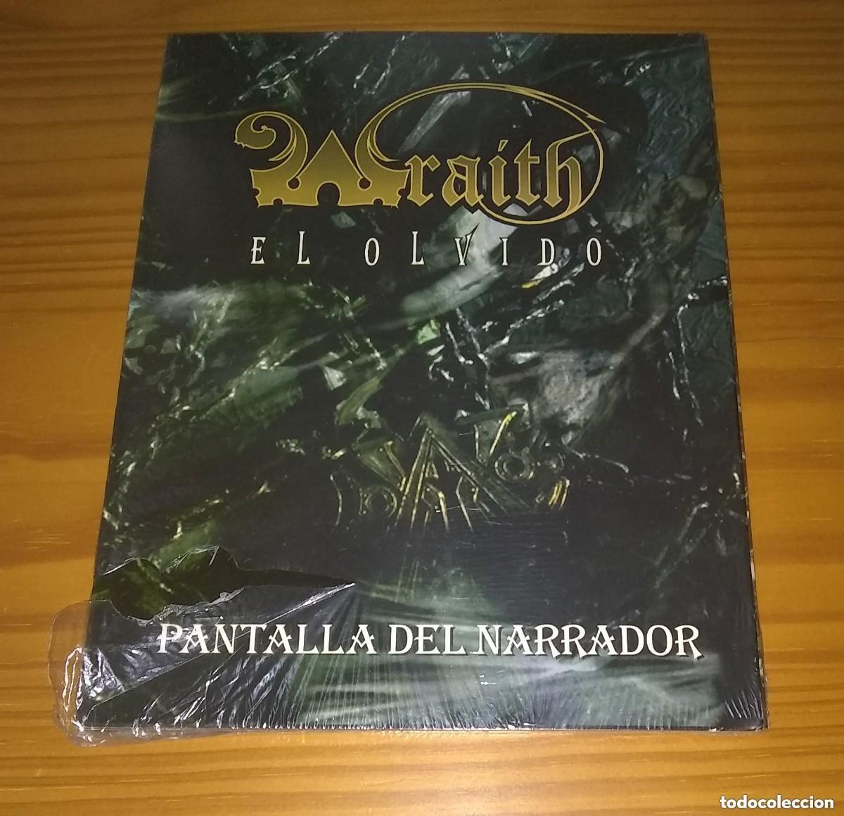 Old Games: WRAITH: EL OLVIDO SECRETOS ENTERRADOS + PANTALLA DEL NARRADOR JUEGO DE ROL LA FACTOR&Iacute;A PRECINTADO