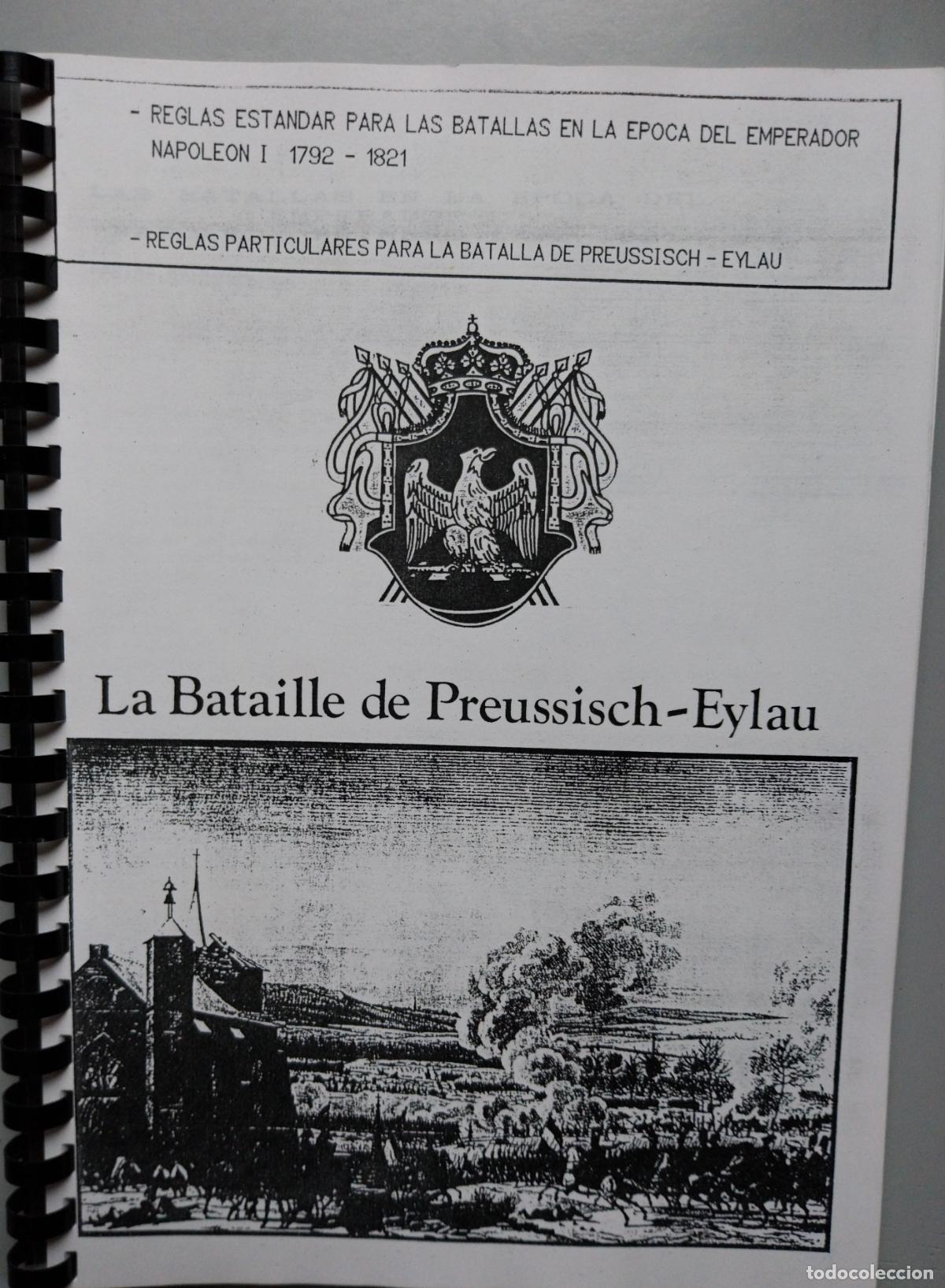 Juegos Antiguos: la bataille de preussich-eylau
