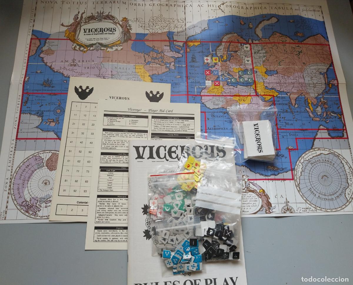 Juegos antiguos: wargame viceroys. task force games - Foto 3