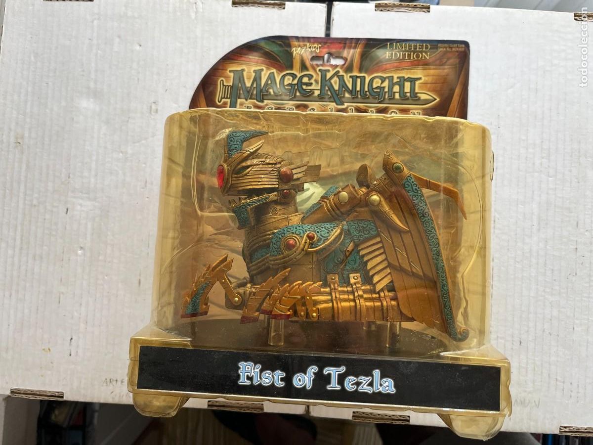 Juegos Antiguos: FIST OF TEZLA - MAGE KNIGHT REBELLION WIZKIDS LIMITED EDITION - MAGEKNIGHT KREATEN