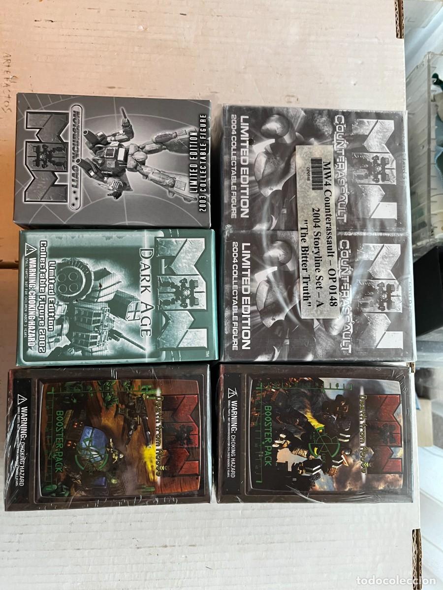 Juegos Antiguos: 6 MECH WARRIOR EN CAJITAS INVIDUALES MECHWARRIOR BOOSTER - KREATEN