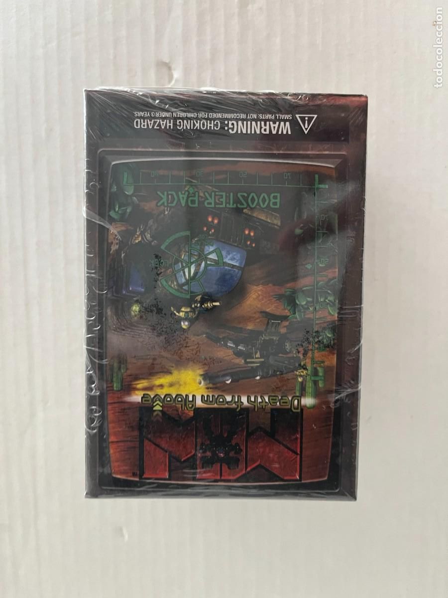 Juegos Antiguos: MECHWARRIOR MECH WARRIOR DEATH FROM ABOVE BOOSTER CAJITA MINIATURA - KREATEN