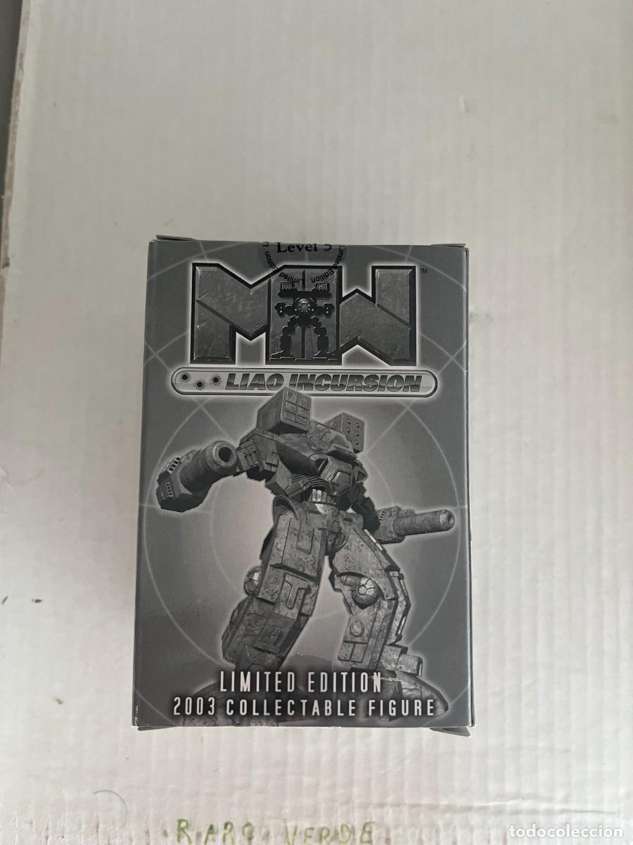 Juegos Antiguos: MECHWARRIOR MECH LIAO INCURSION BOOSTER CAJITA MINIATURA - KREATEN