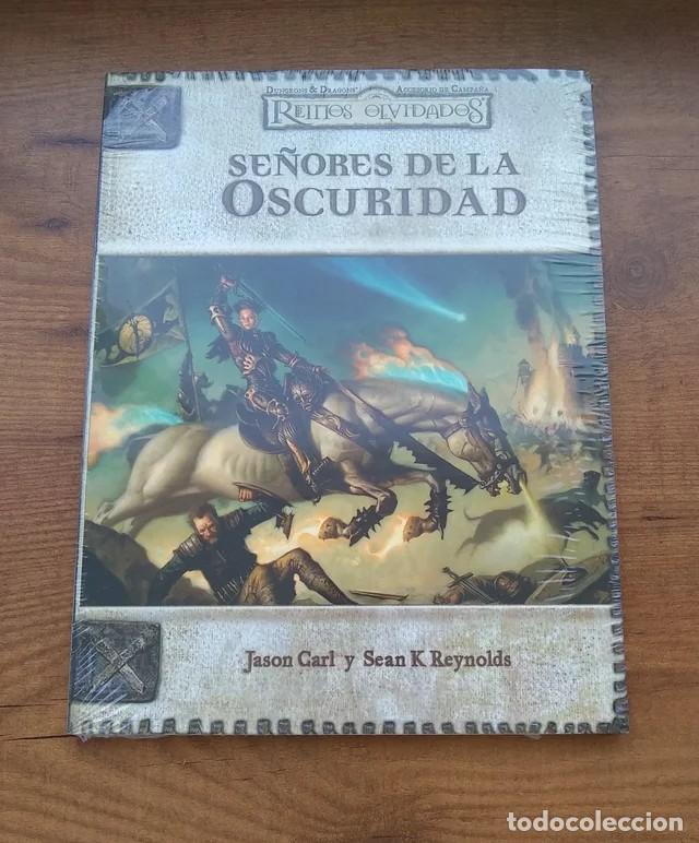 Juegos antiguos: SE&Ntilde;ORES DE LA OSCURIDAD DUNGEONS & AND DRAGONS REINOS OLVIDADOS ROL DEVIR PRECINTADO