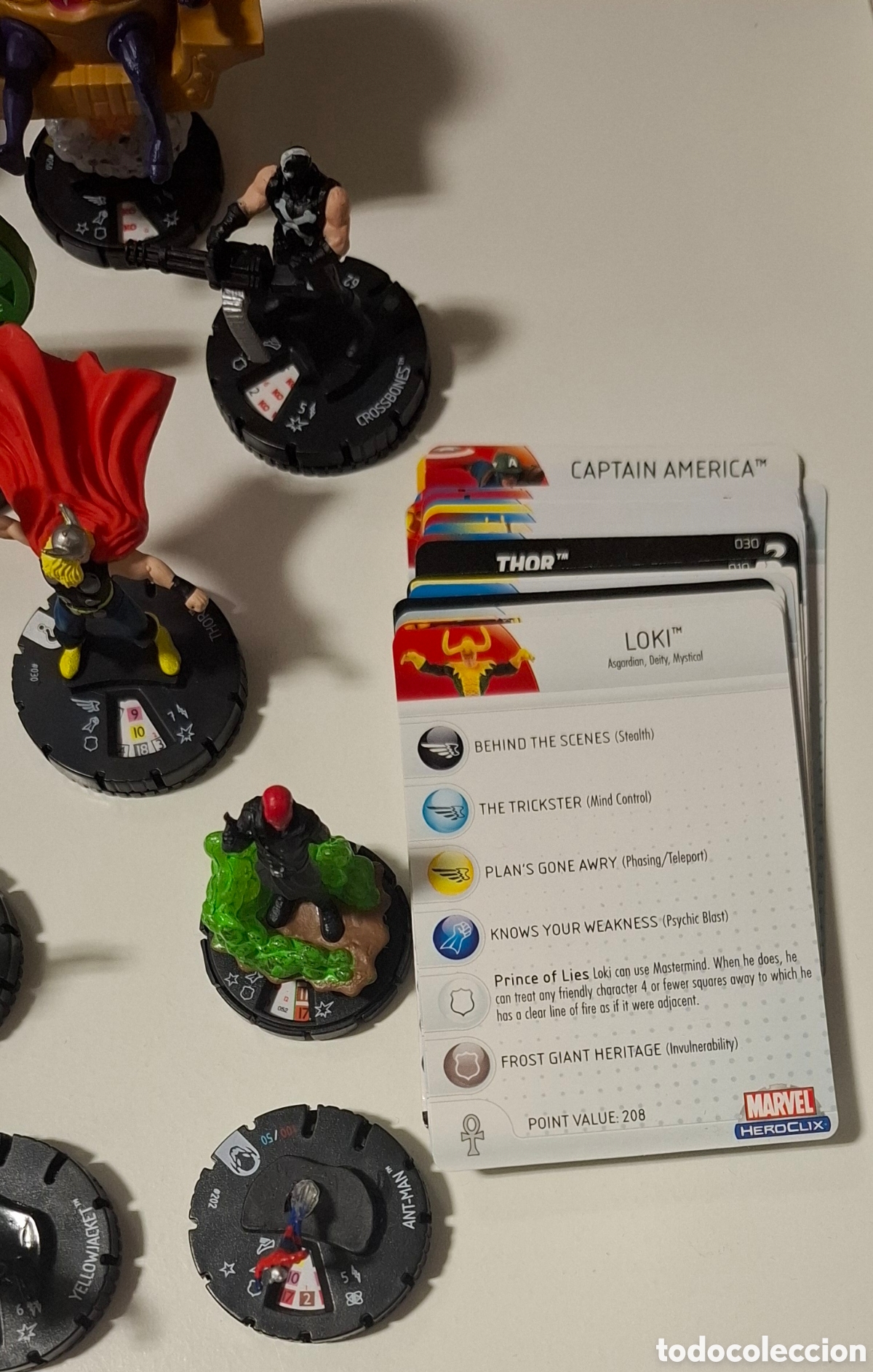 Juegos antiguos: Heroclix Marvel lote universo Avengers - Foto 2