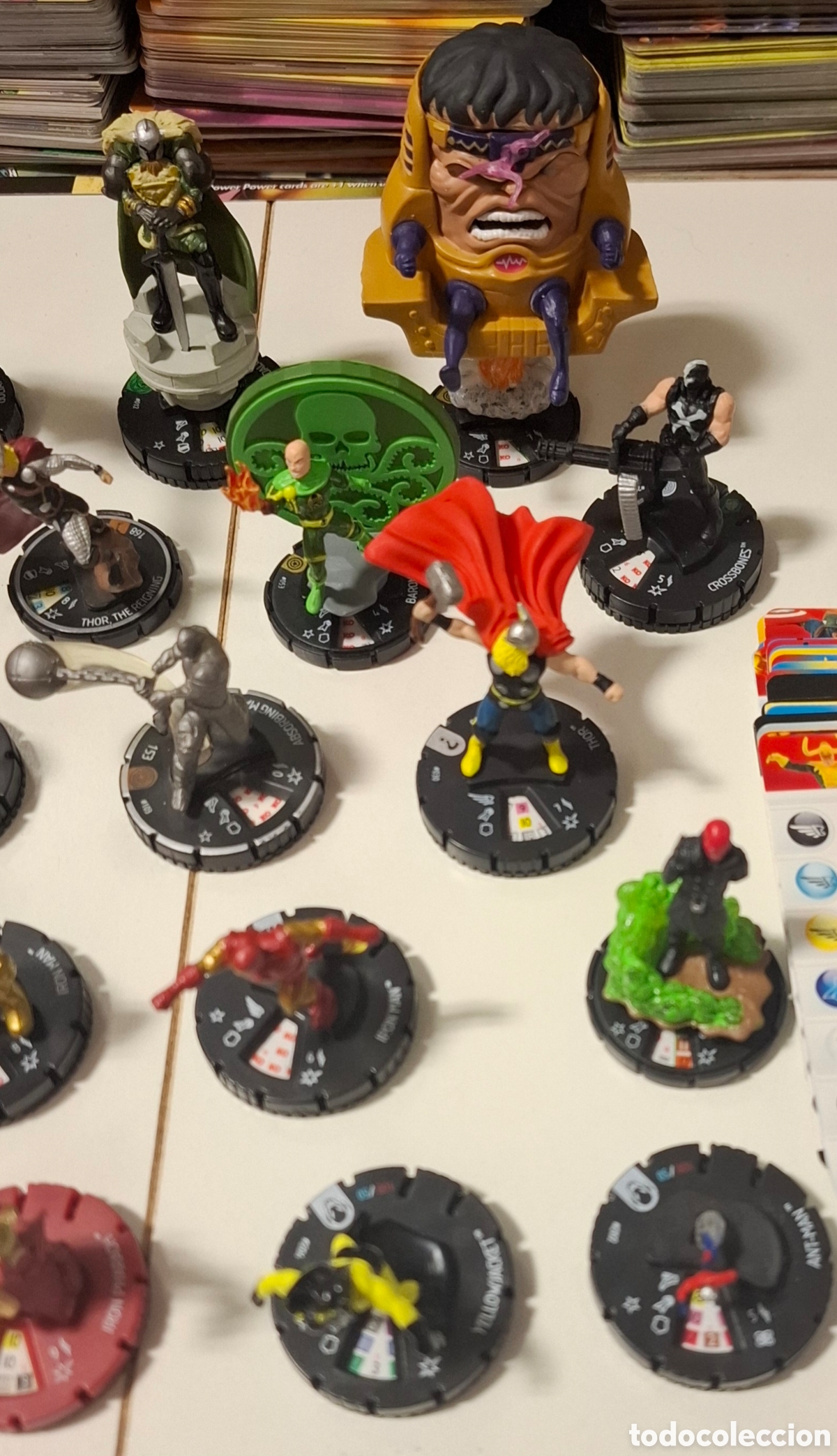 Juegos antiguos: Heroclix Marvel lote universo Avengers - Foto 3
