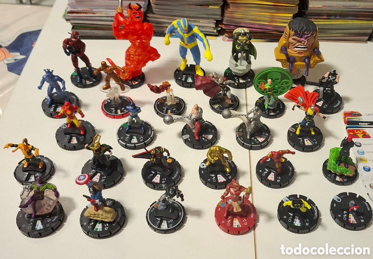 Juegos antiguos: Heroclix Marvel lote universo Avengers - Foto 6