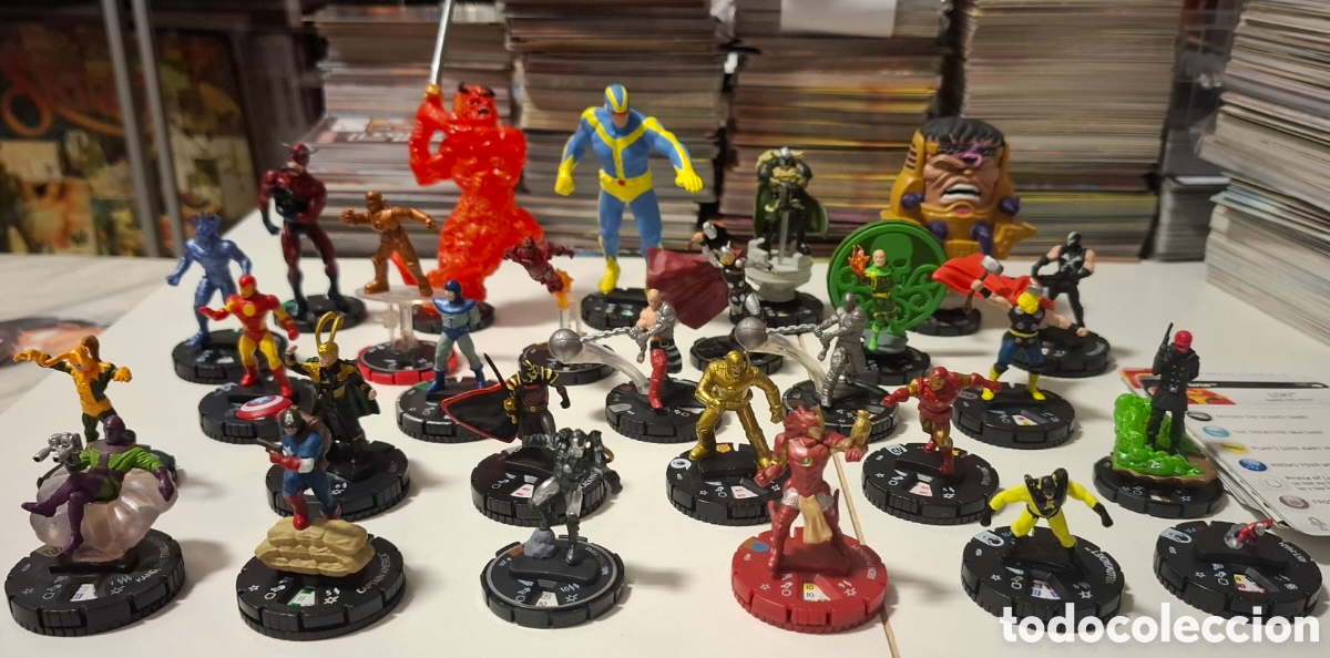 Juegos antiguos: Heroclix Marvel lote universo Avengers - Foto 7