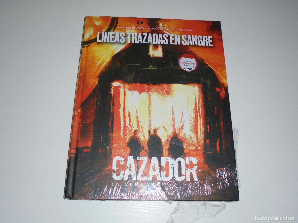 Juegos antiguos: CAZADOR LA VENGANZA ( LINEAS TRAZADAS EN SANGRE ) - JUEGO DE ROL - NUEVO - NOSOLOROL