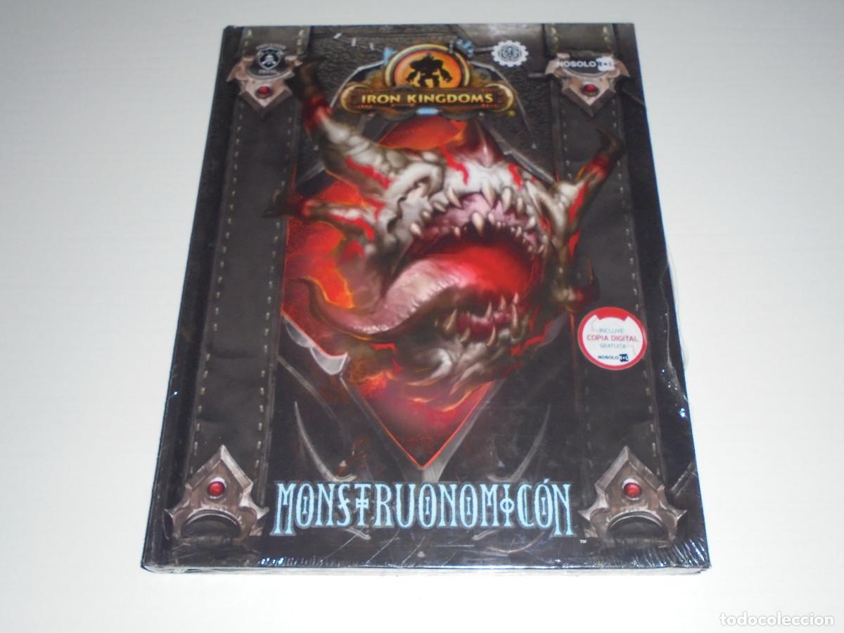 Juegos antiguos: MONSTRUONOMICON ( IRON KINGDOMS ) - JUEGO DE ROL - NUEVO - NOSOLOROL