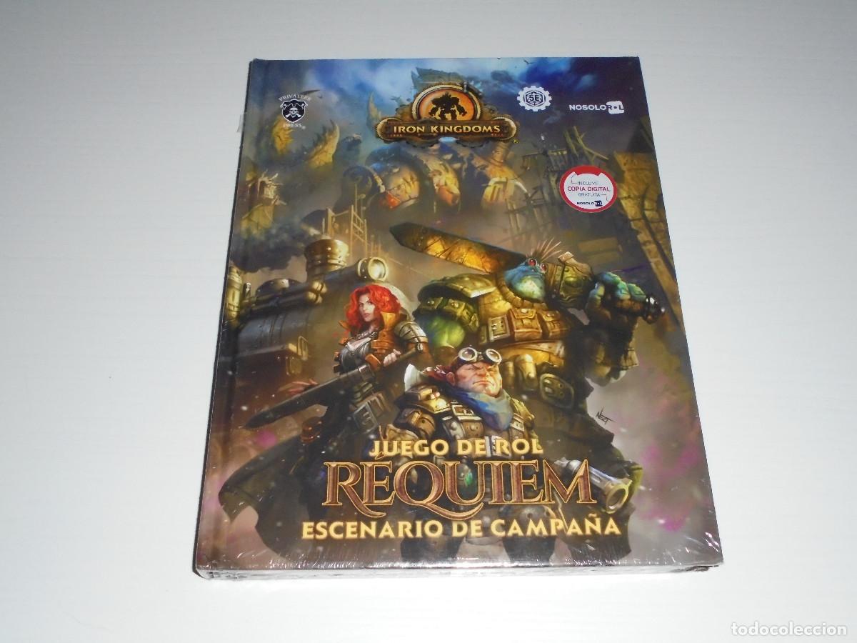 Juegos antiguos: ESCENARIO DE CAMPA&Ntilde;A RQUIEM ( IRON KINGDOMS ) - JUEGO DE ROL - NUEVO - NOSOLOROL