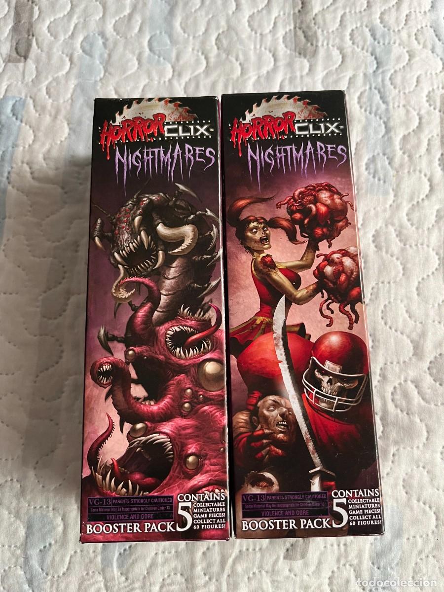 Juegos antiguos: HORRORCLIX NIGHTMARES X2 KREATN MINIATURAS ROL