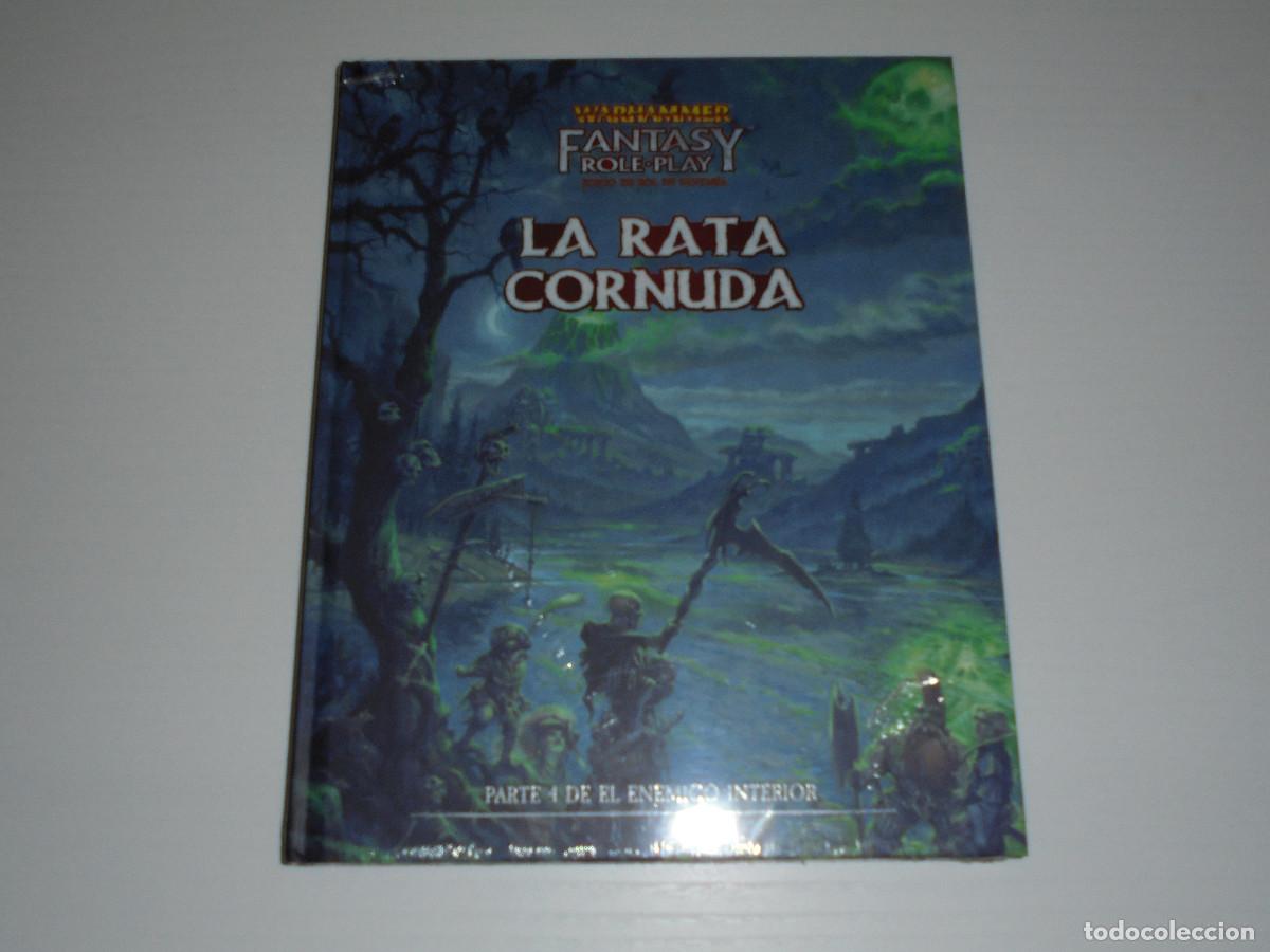 Juegos antiguos: WARHAMMER ( LA RATA CORNUDA / PARTE 4 DEL ENEMIGO INTERIOR ) - JUEGO DE ROL - NUEVO