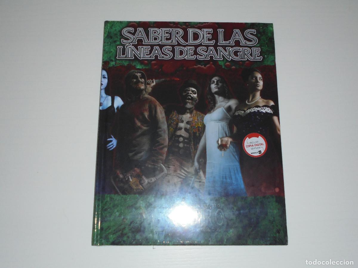 Juegos antiguos: VAMPIRO LA MASCARADA ( SABER DE LAS LINEAS DE SANGRE ) - JUEGO DE ROL - NUEVO - NOSOLOROL