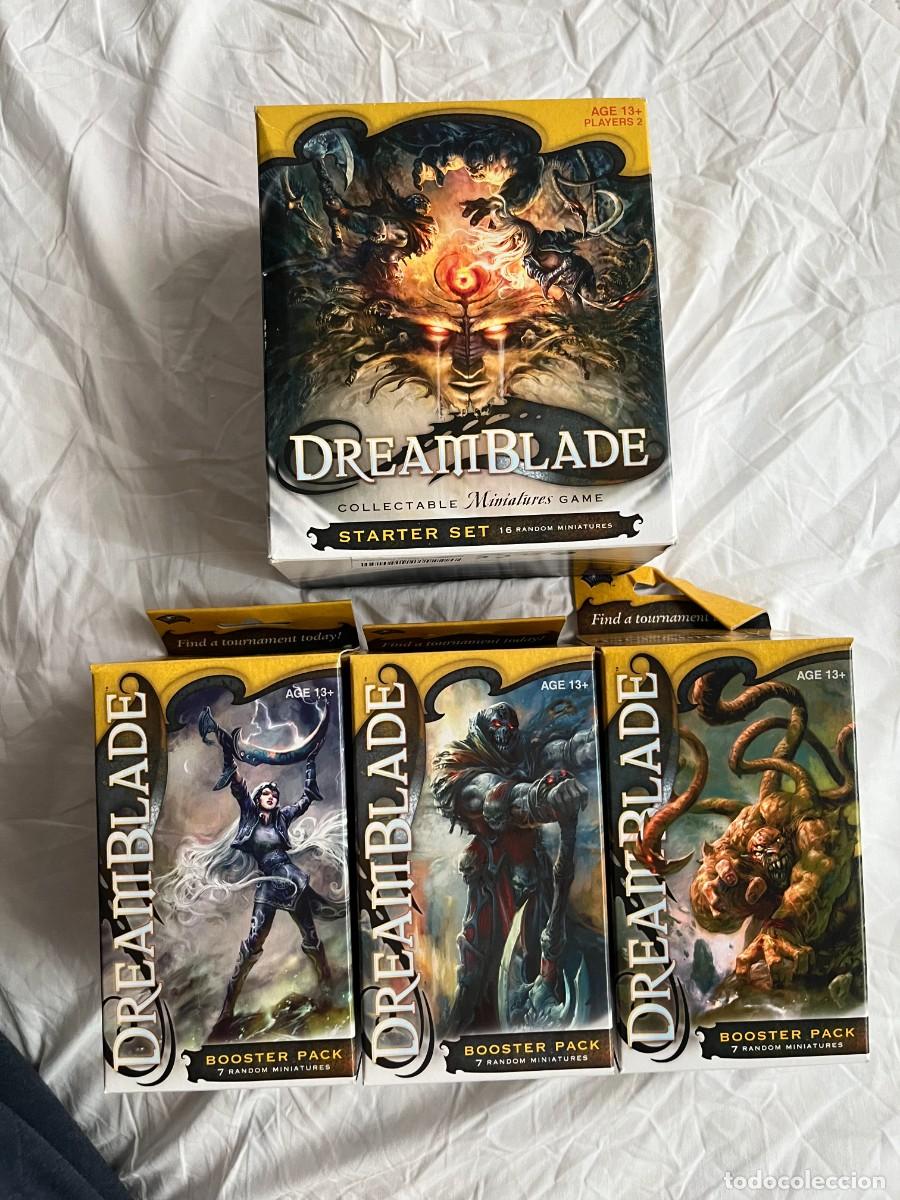 Juegos antiguos: LOTE DREAM BLADE - STARTER SET DREAMBLADE MAS 3 BOOSTER PACK - KREATEN NUEVO ROL