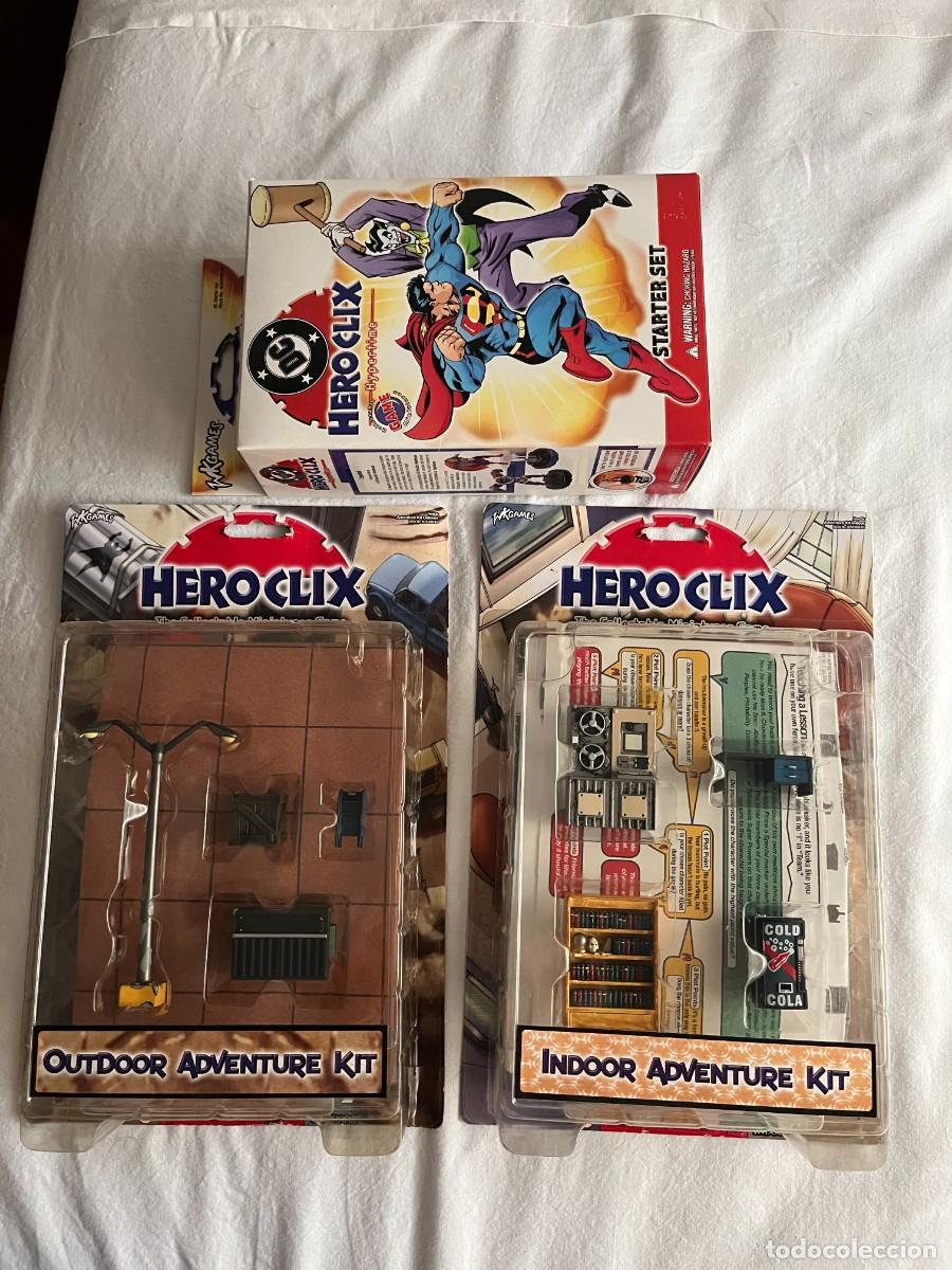 Juegos antiguos: LOTE HEROCLIX STARTER INDOOR OUTDOOR ADVENTURE SET - NUEVOS ROL