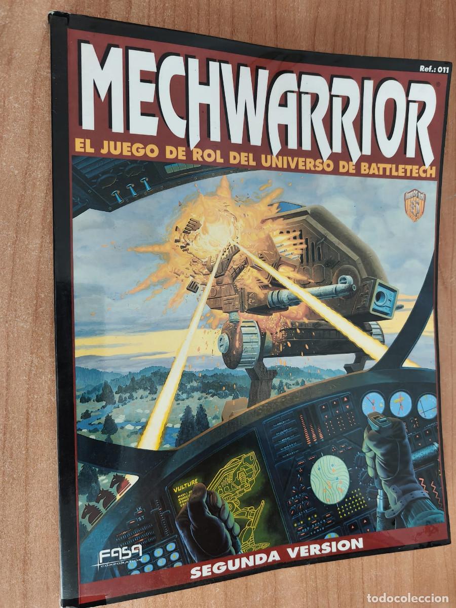 Juegos antiguos: MECHWARRIOR - El Juego de Rol del Universo de Battletech - Segunda Version - Manual