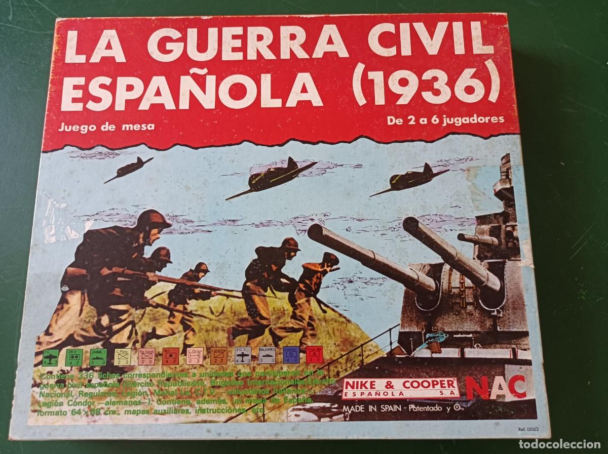Juegos antiguos: JUEGO DE ESTRATEGIA NAC LA GUERRA CIVIL ESPA&Ntilde;OLA 1936